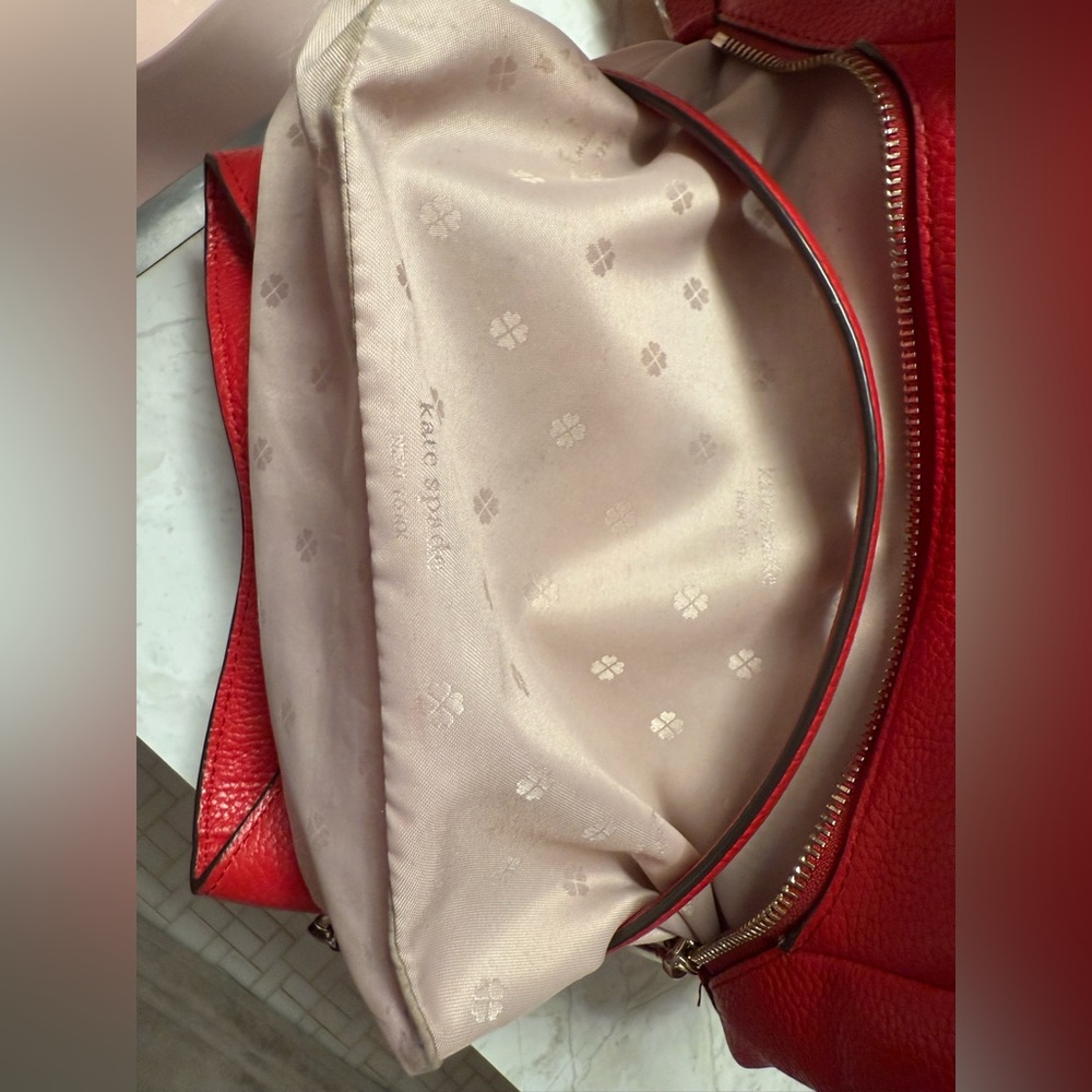 Kate Spade Vibrant Red Shoulder Bag - Picture 5 of 5